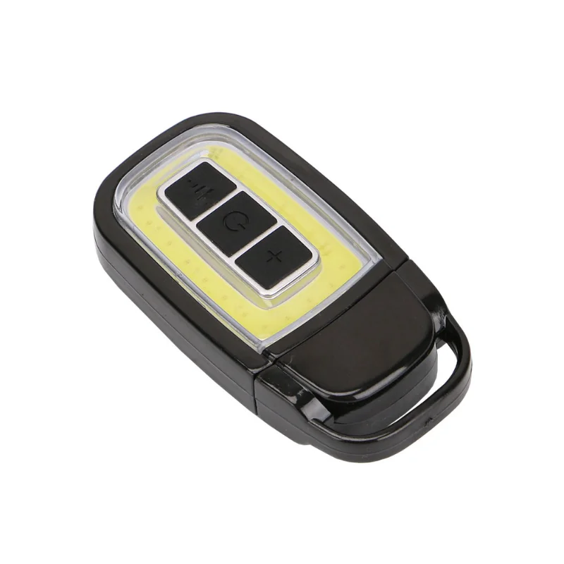 Mini LED Újratölthető Munka Lámpa Vízálló Világítás COB Kulcstartó Lámpa, 3 Világítási Mód, munkaterületre Világítás Autó Javítás